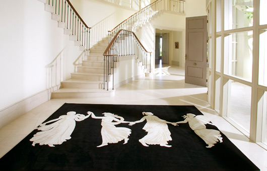 Dancing Hours wedgwood designer rugs
