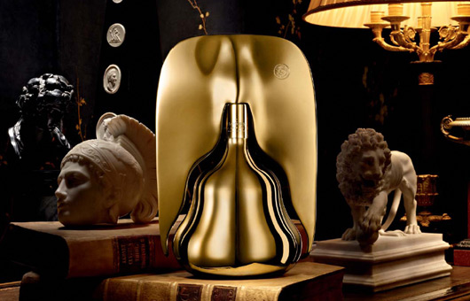 hennessy paradis horus cognac gold bottle